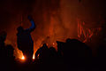 Clashes between protesters and interior troops persist. Euromaidan Protests-3