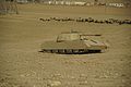 Fake ISIS tank. South of Mosul. Northern Iraq, Western Asia. 23 November, 2016.