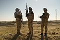 Iraqi Army soldiers. South of Mosul, Northern Iraq, Western Asia. 23 November, 2016.