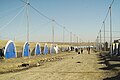 Khazer camp scape.Khazar frontline camp. Northern Iraq, Western Asia. 21 November, 2016.