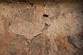 Wall of a church destroyed by ISIS in Bakhdida city. the Nineveh Governorate, Northern Iraq, Western Asia. 12 November, 2016.