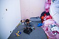 Young refugee boy pictured inside one of Suda refugee camp shelters, Chios, Grece, Aegean Sea. 29 September, 2016.jpg