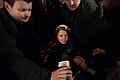 Yulia Tymoshenko addressing Euromaidan with a speech. Kyiv, Ukraine. Events of February 22, 2014.-2