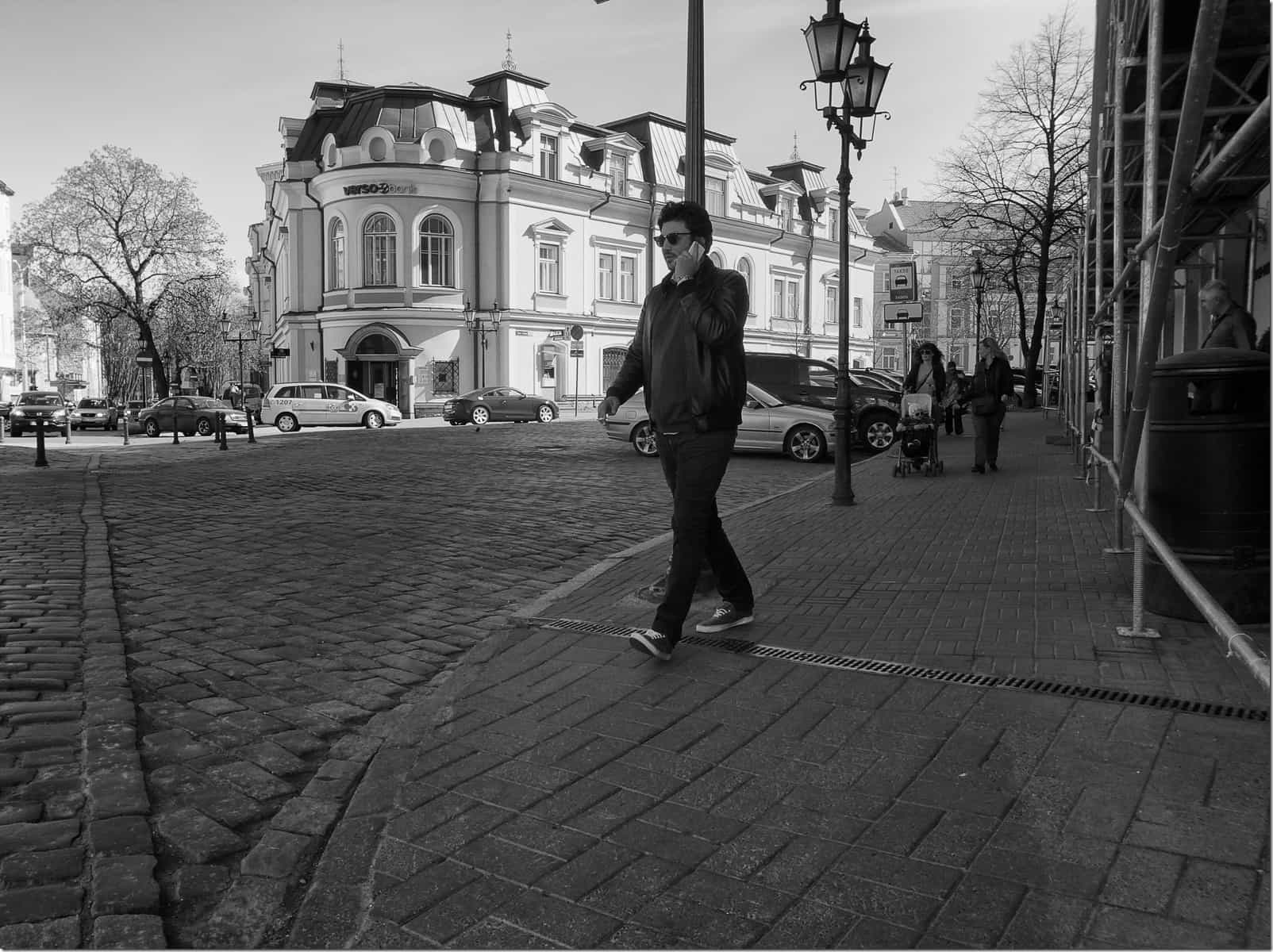 Man on phone